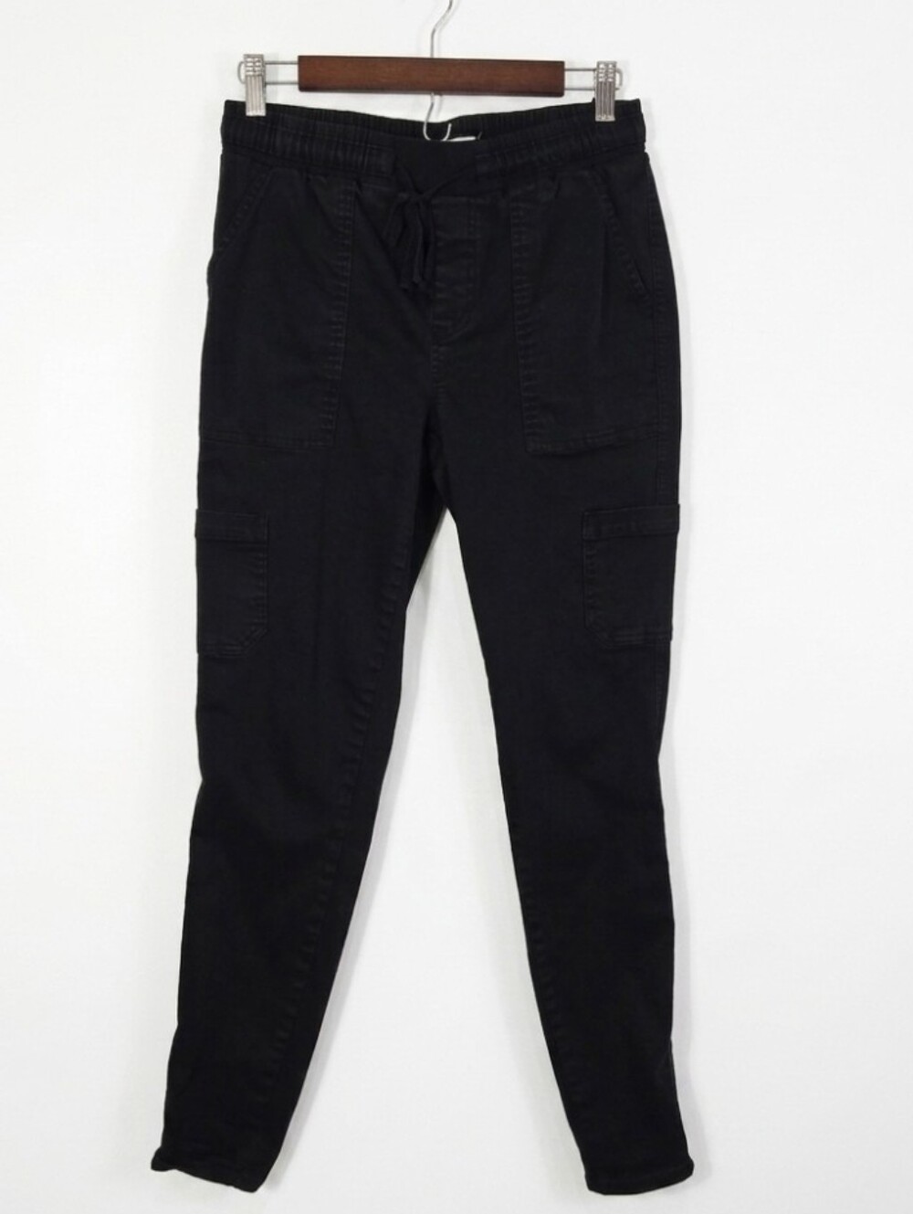 Maurices black weekender Drawstring Tapered Pant